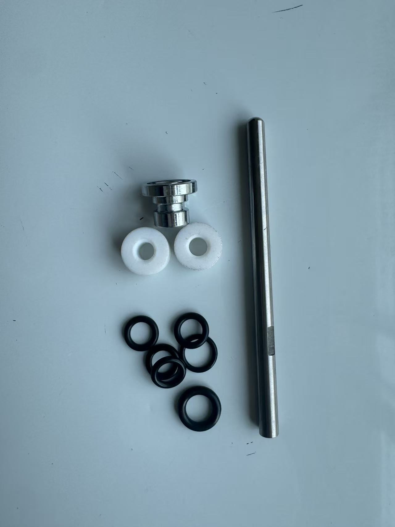 Switch valve seal and pin